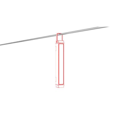 Ledlenser AF2R - Dimbar uppladdningsbar LED-arbetslampa LED IP54 1000 lm 50 h