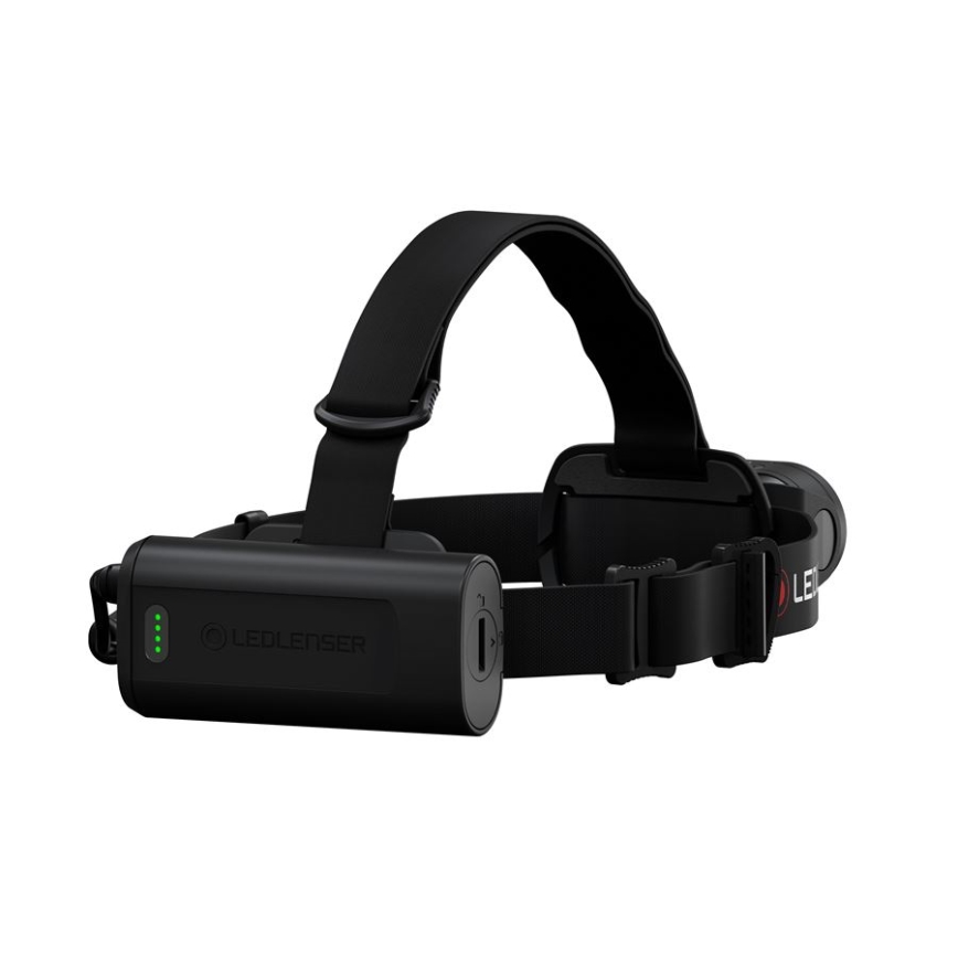 Ledlenser H19R CORE - dimbar uppladdningsbar LED-pannlampa, 4800 mAh, IP67, 3500 lm, upp till 20 h, svart