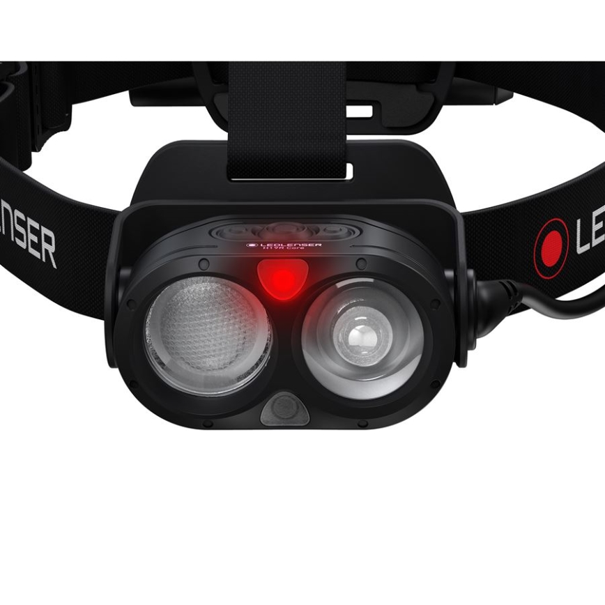 Ledlenser H19R CORE - dimbar uppladdningsbar LED-pannlampa, 4800 mAh, IP67, 3500 lm, upp till 20 h, svart