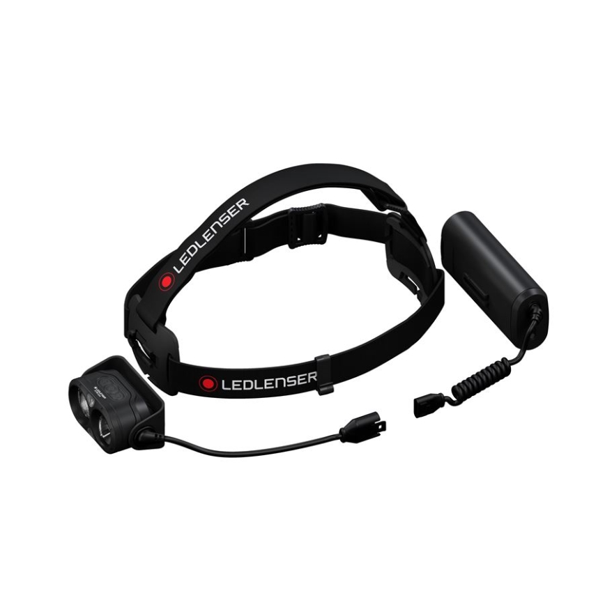 Ledlenser H19R CORE - dimbar uppladdningsbar LED-pannlampa, 4800 mAh, IP67, 3500 lm, upp till 20 h, svart