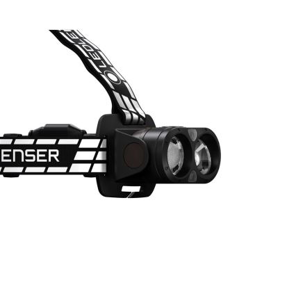 Ledlenser H19R SIGNATURE - LED uppladdningsbar pannlampa med justerbar ljusstyrka, 4800 mAh, IP68, 4000 lm, 20 h, svart