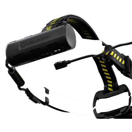 Ledlenser H7R WORK - dimmbar uppladdningsbar pannlampa, LED/4800 mAh, IP67, 1000 lm, 60 h, svart