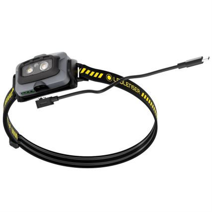 Ledlenser HF4R Work - dimbar uppladdningsbar LED-pannlampa 1000 mAh IP68 500 lm 35 h svart