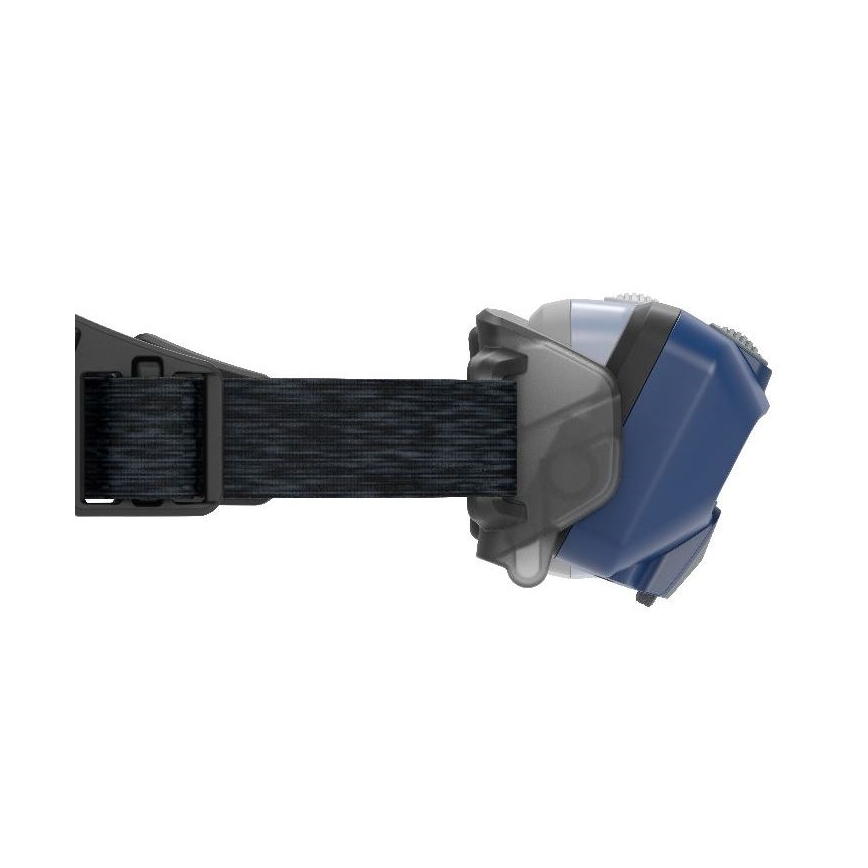 Ledlenser HF6R Core - uppladdningsbar, dimmbar LED-pannlampa, 2000 mAh, IP68, 800 lm, upp till 60 timmar, blå