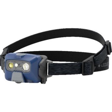 Ledlenser HF6R Core - uppladdningsbar, dimmbar LED-pannlampa, 2000 mAh, IP68, 800 lm, upp till 60 timmar, blå