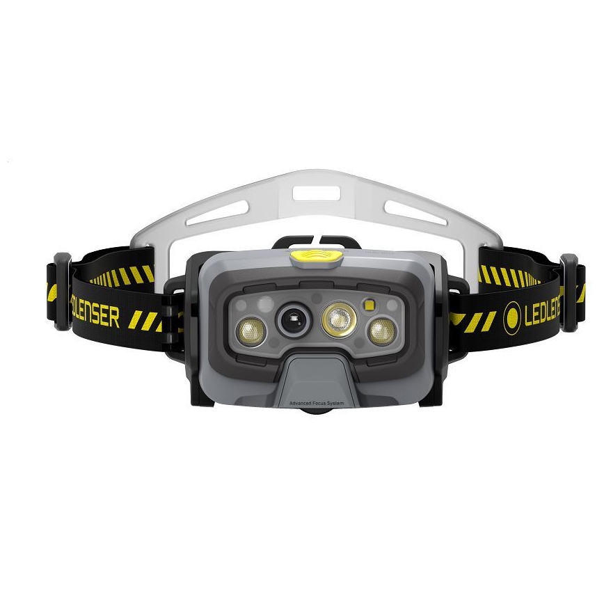 Ledlenser HF8R Work - dimbar uppladdningsbar pannlampa LED/3700 mAh IP68 1600 lm 90 h svart