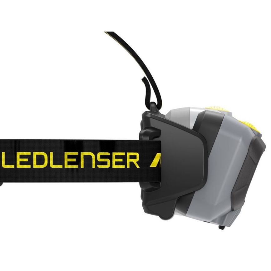 Ledlenser HF8R Work - dimbar uppladdningsbar pannlampa LED/3700 mAh IP68 1600 lm 90 h svart