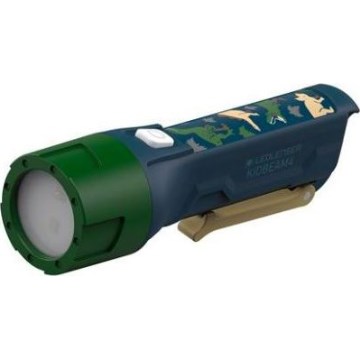 Ledlenser KIDBEAM4 DINO - LED dimbar barnficklampa LED/2xAAA IP44 grön