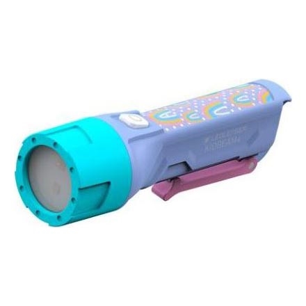 Ledlenser KIDBEAM4 RAINBOW - dimbar LED-ficklampa för barn, 2xAAA, IP44, lila
