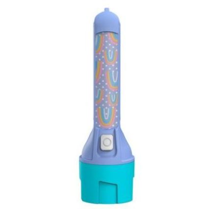 Ledlenser KIDBEAM4 RAINBOW - dimbar LED-ficklampa för barn, 2xAAA, IP44, lila