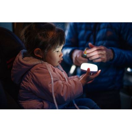 Ledlenser KIDCAMP6 DINO - dimbar, bärbar LED-lampa, LED/3xAAA, IP44, grön