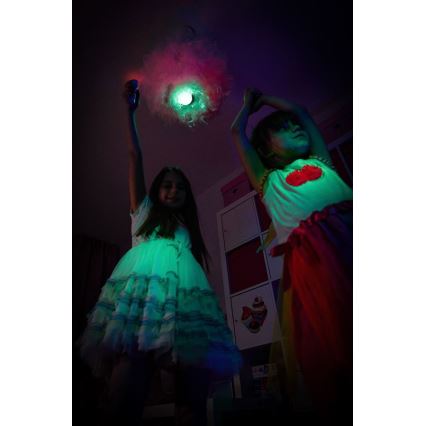 Ledlenser KIDCAMP6 DINO - dimbar, bärbar LED-lampa, LED/3xAAA, IP44, grön