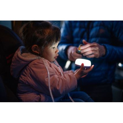 Ledlenser KIDCAMP6 RAINBOW - LED dimbar bärbar lampa LED/3xAAA IP44 blå