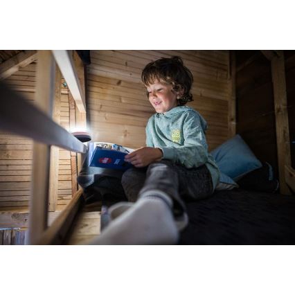 Ledlenser KIDCAMP6 RAINBOW - LED dimbar bärbar lampa LED/3xAAA IP44 blå