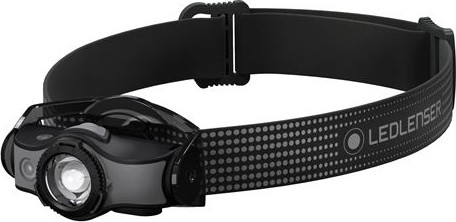 Ledlenser MH5 - LED dimmbar uppladdningsbar pannlampa LED/1xAA/750 mAh IP54 400 lm 35 h svart/grå