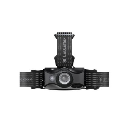 Ledlenser MH7 - dimbar uppladdningsbar pannlampa LED/1550 mAh IP54 600 lm 40 h svart/grå