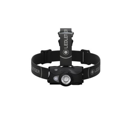Ledlenser MH8 - dimbar uppladdningsbar pannlampa LED/2xAA/1550 mAh IP54 600 lm 60 h svart
