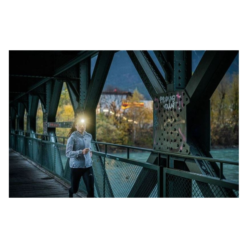 Ledlenser NEO1R - dimbar uppladdningsbar pannlampa LED/730 mAh IP67 250 lm 15 h grön