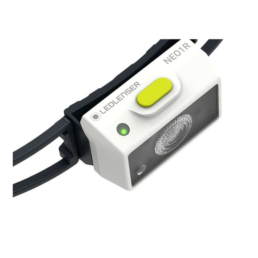 Ledlenser NEO1R - dimbar uppladdningsbar pannlampa LED/730 mAh IP67 250 lm 15 h grön