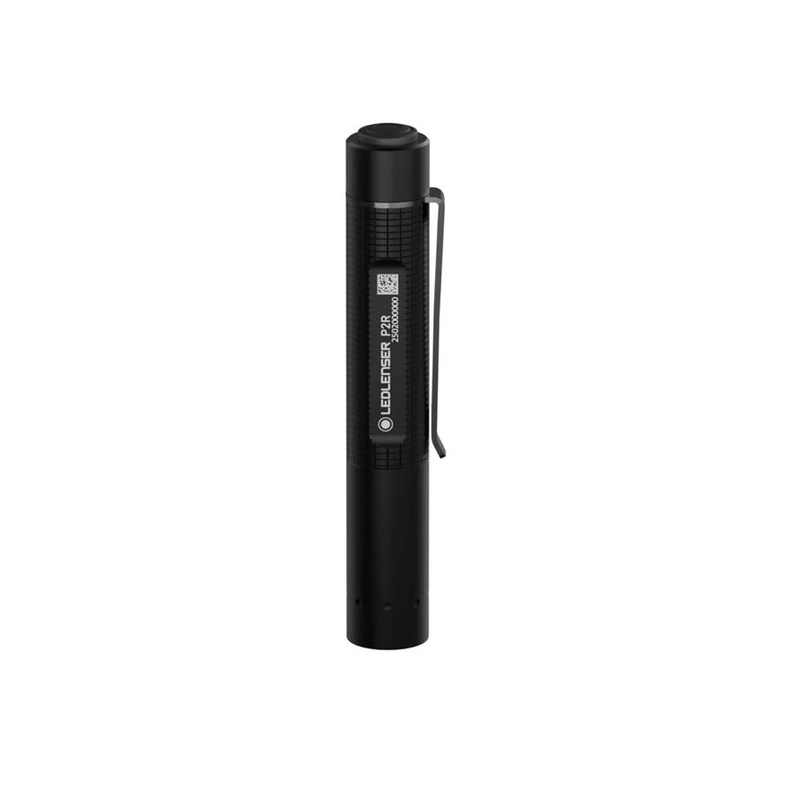 Ledlenser P2R - dimbar uppladdningsbar LED-ficklampa LED/1xAAA/300 mAh IP54 200 lm 8 h svart