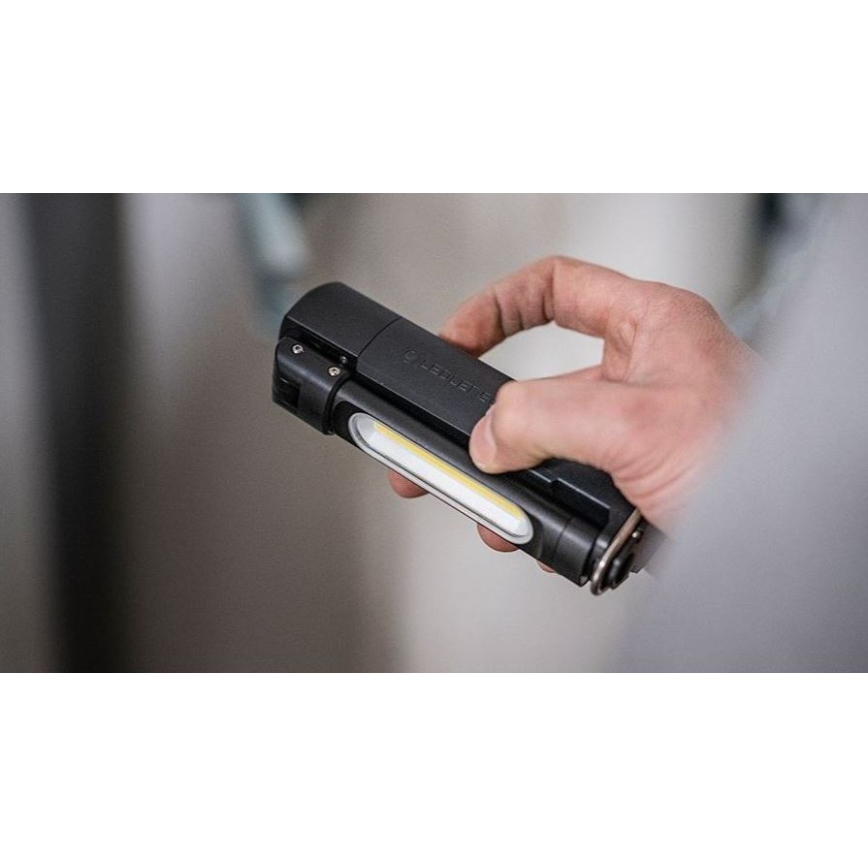 Ledlenser W6R - dimbar uppladdningsbar LED-arbetslampa, 2500 mAh, IP54, 500 lm, 10 h