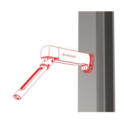 Ledlenser W7R - LED-dimbar uppladdningsbar arbetslampa LED/2500 mAh IP54 600 lm