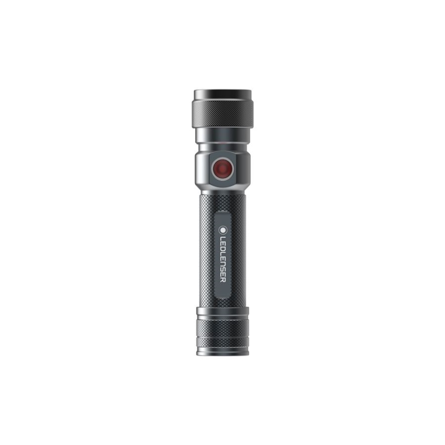 Ledlenser WORKERS FRIEND - dimbar uppladdningsbar LED-ficklampa, 2500 mAh, 280 lm, 80 h, svart