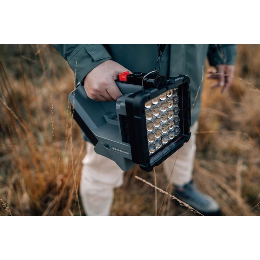 Ledlenser XP30R - LED dimbar uppladdningsbar ficklampa LED/5000 mAh IP54 32000 lm 16 h grå