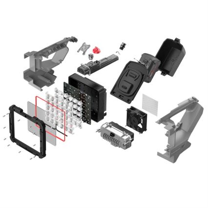 Ledlenser XP30R - LED dimbar uppladdningsbar ficklampa LED/5000 mAh IP54 32000 lm 16 h grå