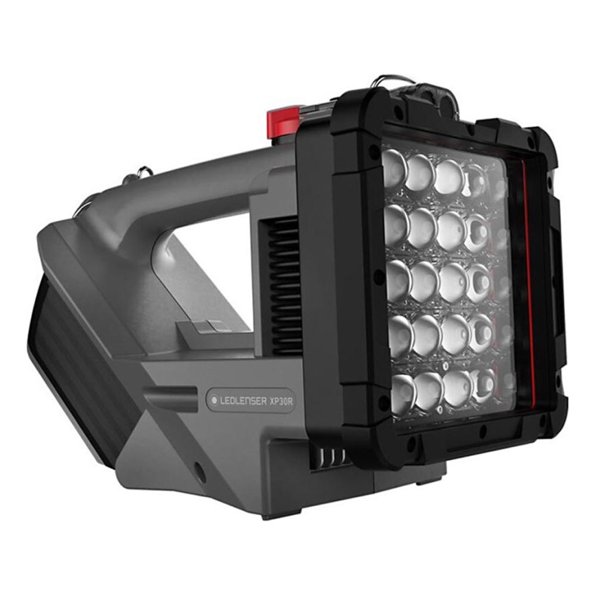 Ledlenser XP30R - LED dimbar uppladdningsbar ficklampa LED/5000 mAh IP54 32000 lm 16 h grå