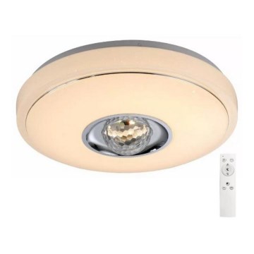 LEDRGB ljusreglerad taklampa  MAGIC DISCO LED/18W/230V + fjärrkontroll 
