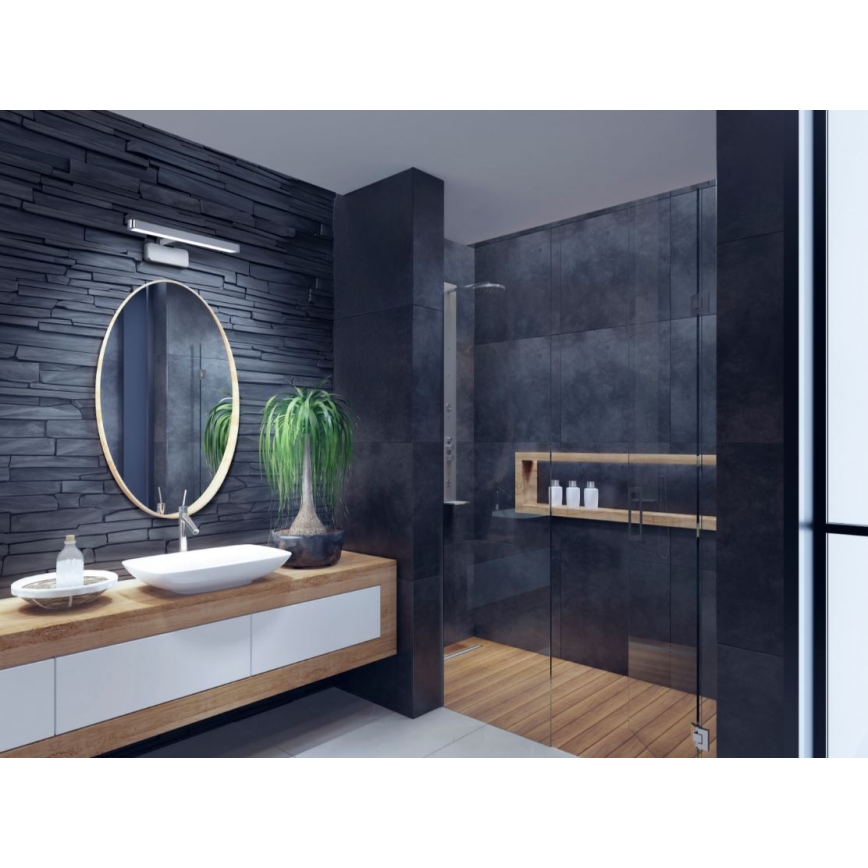 Ledvance - Badrumsspegel med LED-belysning DISC BAR LED/7W/230V 3000/4000K IP44
