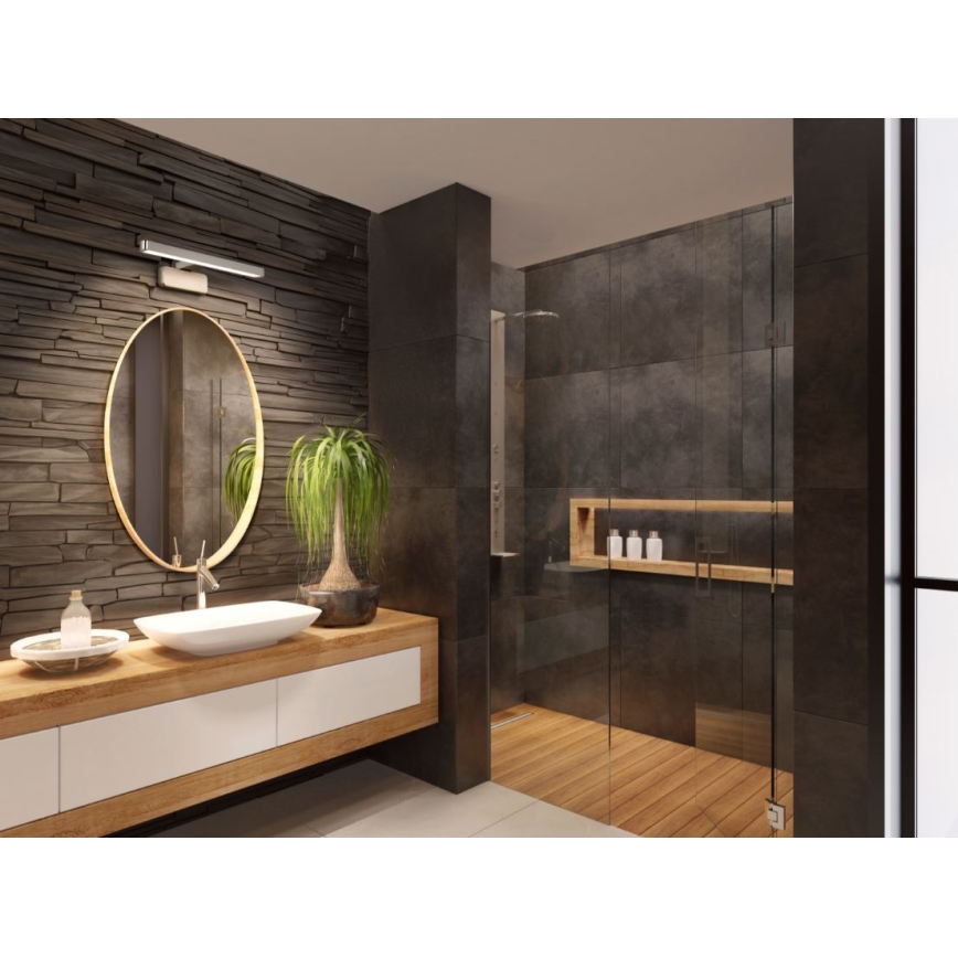 Ledvance - Badrumsspegel med LED-belysning DISC BAR LED/7W/230V 3000/4000K IP44