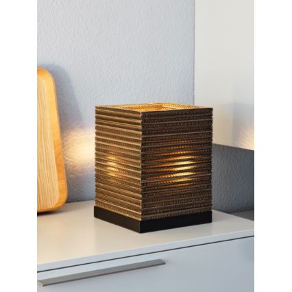 Ledvance - Bordslampa DECOR CARDBOARD 1xE27/15W/230V 20x20 cm