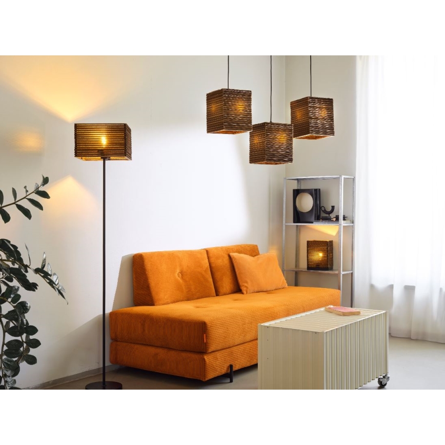 Ledvance - Bordslampa DECOR CARDBOARD 1xE27/15W/230V 20x20 cm