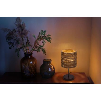 Ledvance - Bordslampa DECOR CARDBOARD 1xE27/15W/230V diameter 20 cm