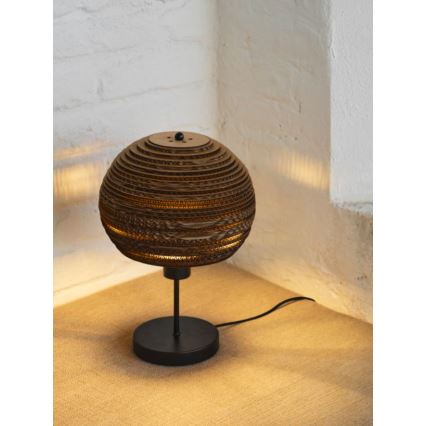 Ledvance - Bordslampa DECOR CARDBOARD 1xE27/15W/230V diameter 26 cm