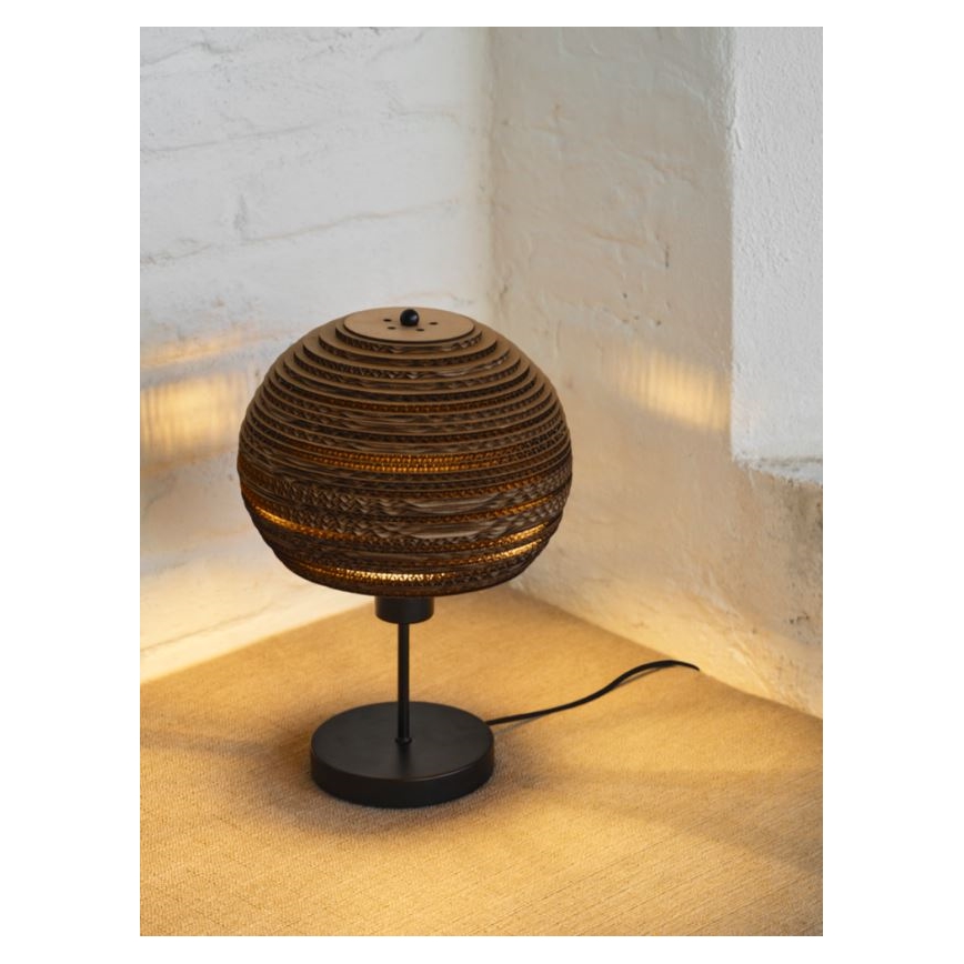 Ledvance - Bordslampa DECOR CARDBOARD 1xE27/15W/230V diameter 26 cm