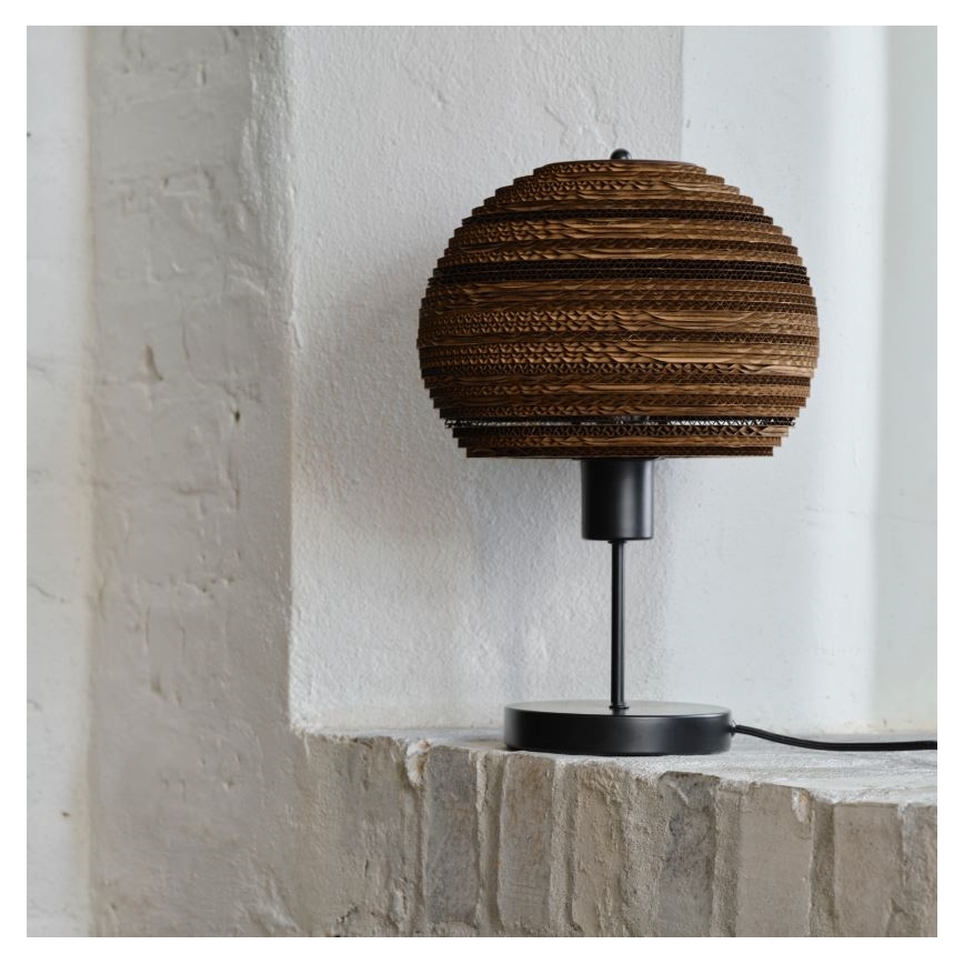 Ledvance - Bordslampa DECOR CARDBOARD 1xE27/15W/230V diameter 26 cm