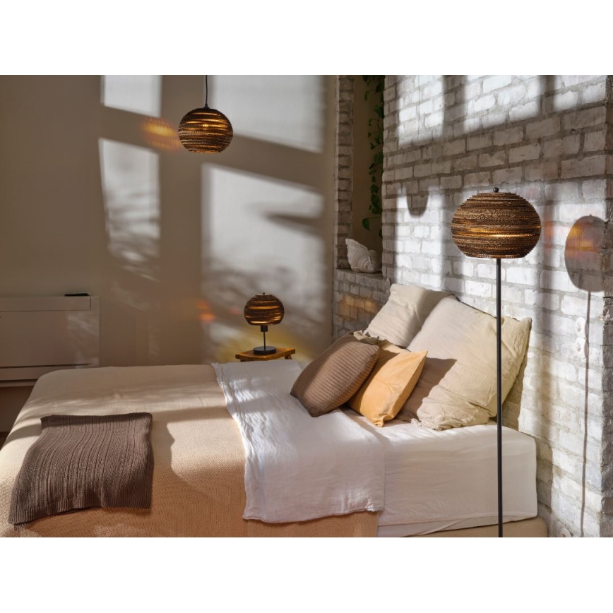 Ledvance - Bordslampa DECOR CARDBOARD 1xE27/15W/230V diameter 26 cm