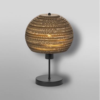 Ledvance - Bordslampa DECOR CARDBOARD 1xE27/15W/230V diameter 26 cm