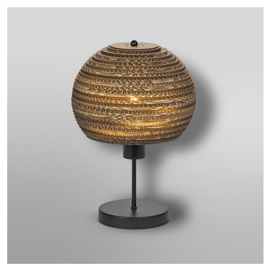 Ledvance - Bordslampa DECOR CARDBOARD 1xE27/15W/230V diameter 26 cm