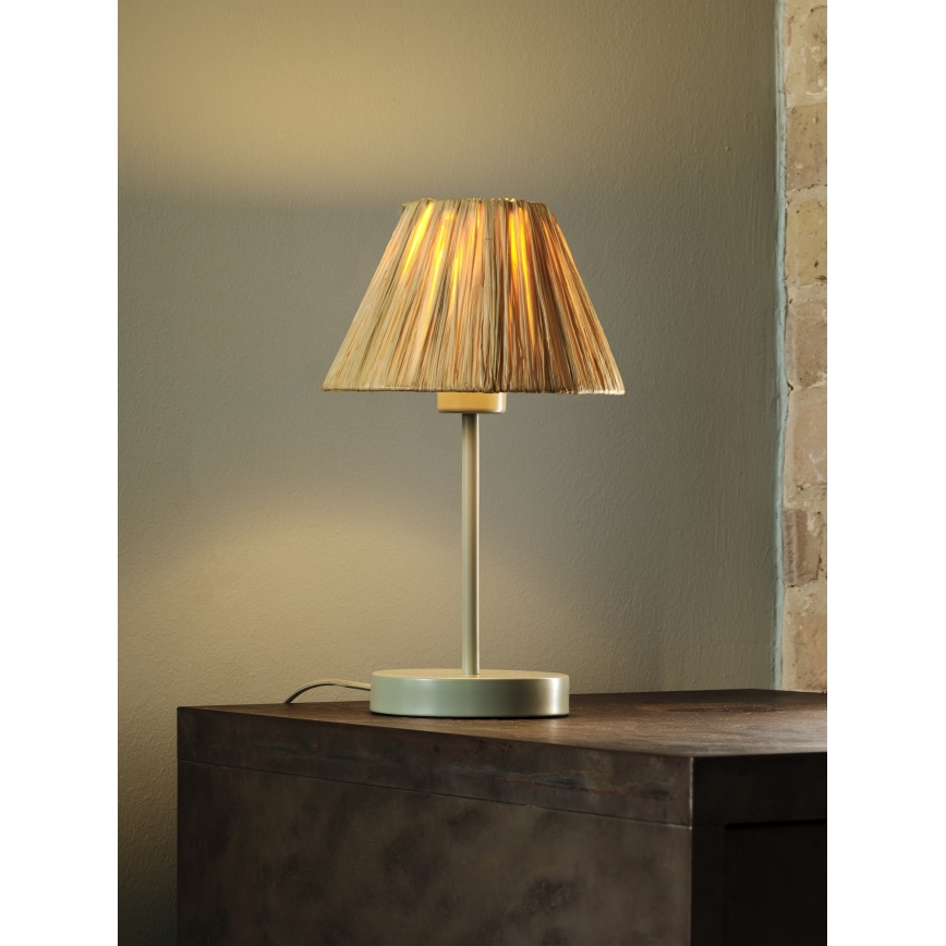 Ledvance - Bordslampa DECOR RAFFIA 1xE27/15W/230V raffiabaster