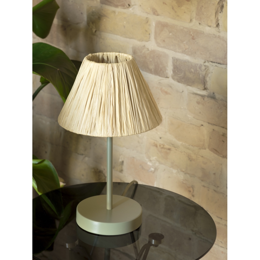Ledvance - Bordslampa DECOR RAFFIA 1xE27/15W/230V raffiabaster