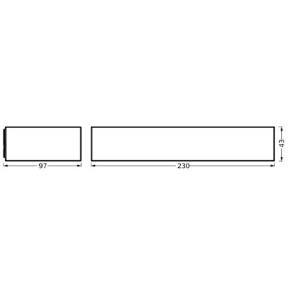Ledvance - LED Solcellsvägglampa med rörelse- och skymningssensor ENDURA SOLAR LED/6W/4,2V 3000 mAh IP65