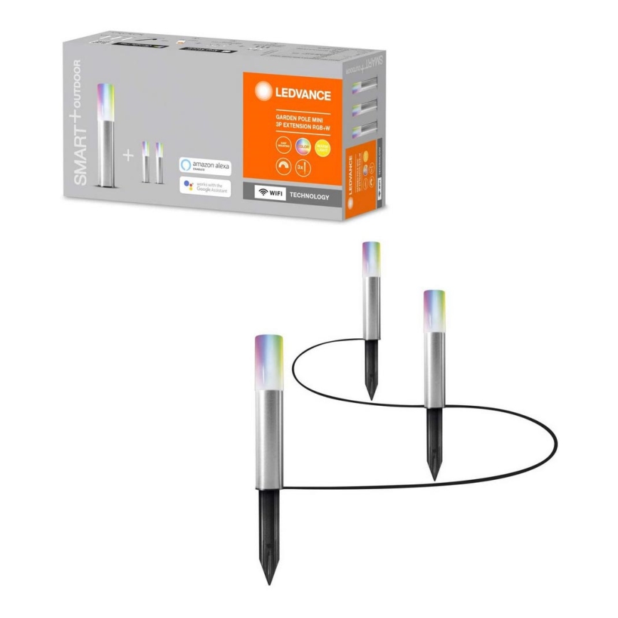 Ledvance - Extension KIT 3x LED RGBW Utomhuslampa SMART+ MINI 3xLED/1,9W/230V IP44 Wi-Fi