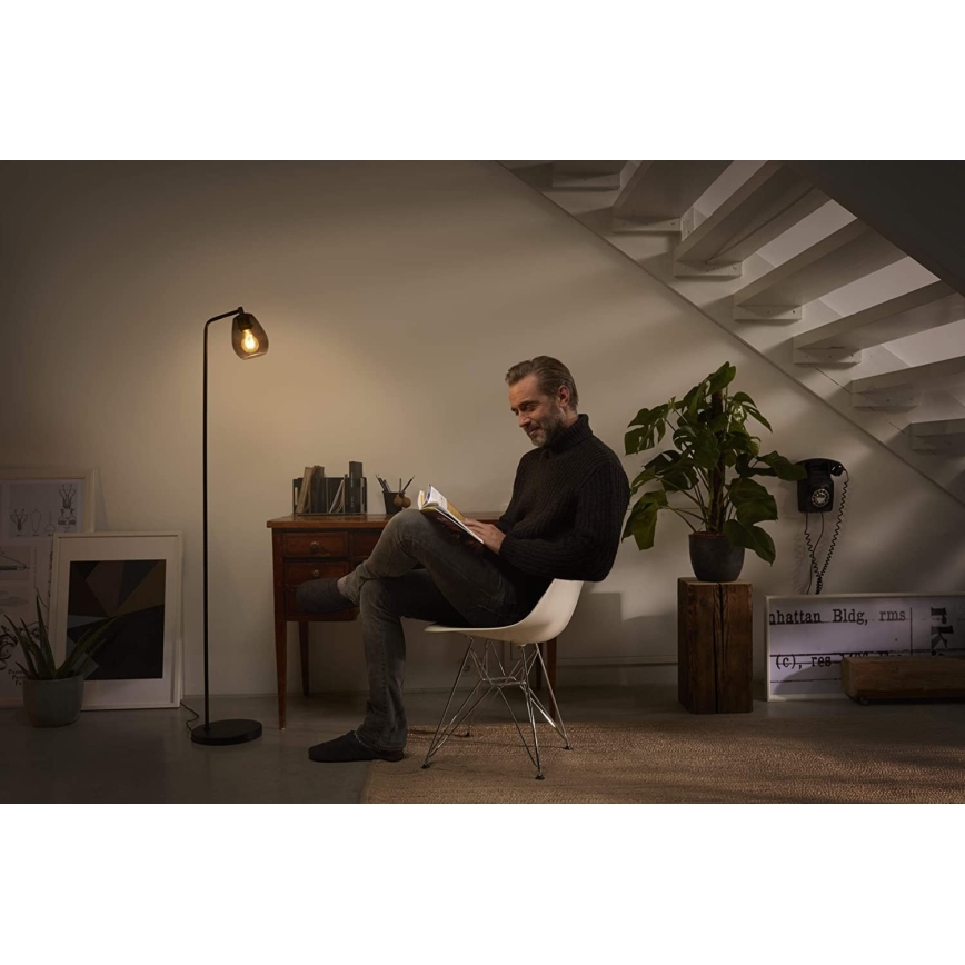Ledvance - Golvlampa CONE 1xE27/40W/230V