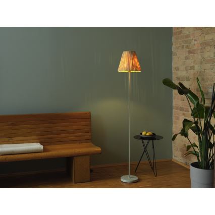 Ledvance - Golvlampa DECOR RAFFIA 1xE27/15W/230V raffiabaster