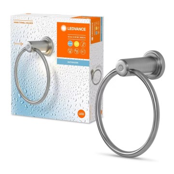 Ledvance - Handdukshållare med LED-belysning 3xAAA IP44