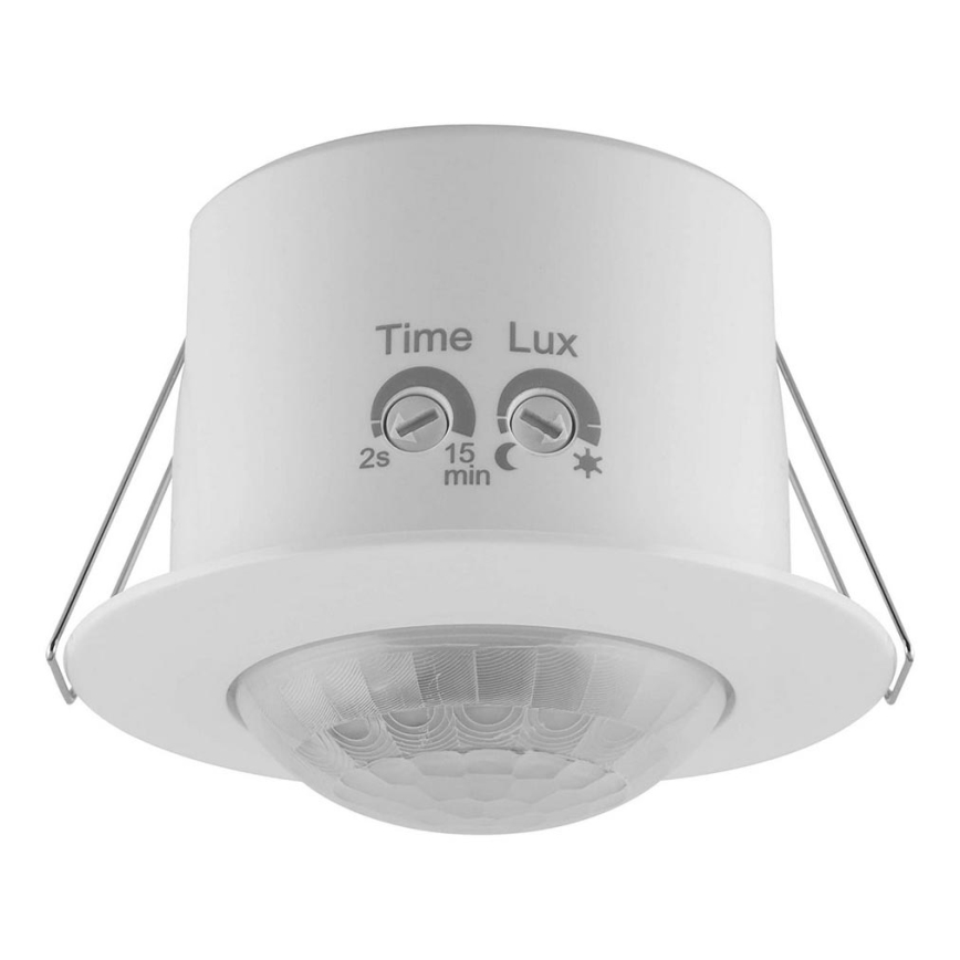 Ledvance - Infälld infraröd rörelsesensor FLUSH 230V vit